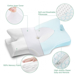 Cervical Contour Memory Foam Pillow