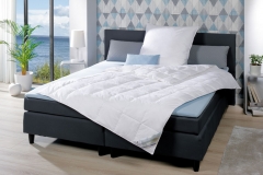 Quilted mattress protector