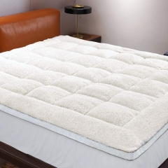 Sherpa mattress topper