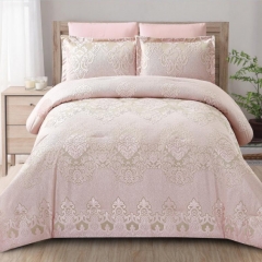 Jacquard comforter set