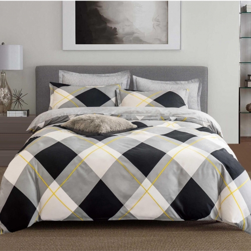 Duvet cover set 75g brushed fabric