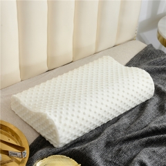 Bubble Fleece Memory Foam Pillow