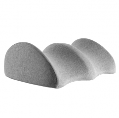 M shape leg pillow