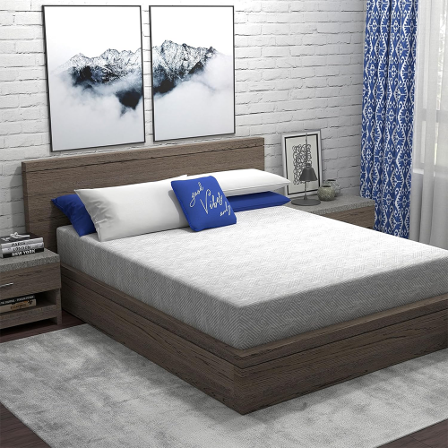 Heather Grey Gel Memory Foam Mattress