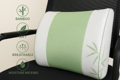 Bamboo Memory Foam Waist Cushion
