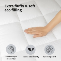 Cotton Microfiber Mattress Topper