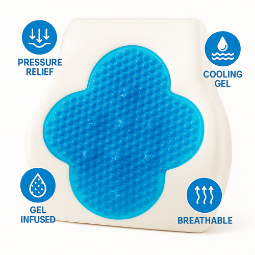 Gel Back Support Pillow