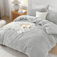 Striped Flannel Duvet