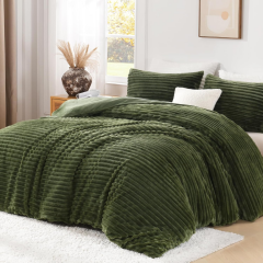 Striped Flannel Duvet