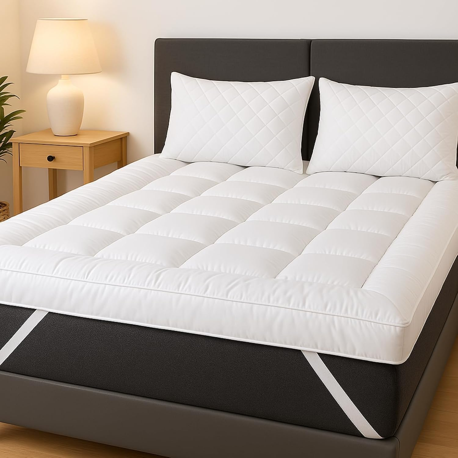 Cotton Microfiber Mattress Topper