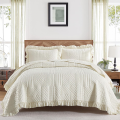Ultrasonic Quilted Comforter Set