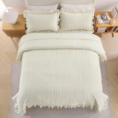 Ultrasonic Quilted Comforter Set