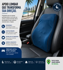 Velvet Gel Lumbar Support Pillow
