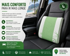 Bamboo Memory Foam Lumbar Support Cushion
