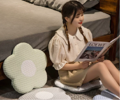 Pink Flower Seat Cushion