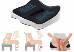 Black Coccyx Seat Cushion
