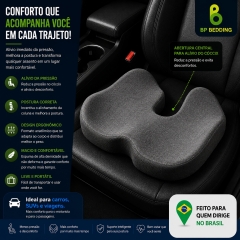Ergonomic Memory Foam Seat Cushion