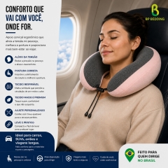 Pink Travel Neck Pillow