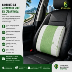 Bamboo Memory Foam Lumbar Support Cushion