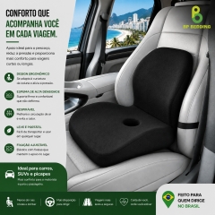 Ergonomic Seat Cushion with Back Support