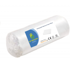 Travesseiro Nuvem de Espuma Viscoelástica com Design Ondulado – Suporte Ergonômico para Cabeça e Pescoço | BP Bedding
