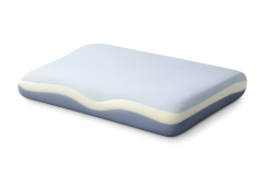 Travesseiro Nuvem Cervical de Espuma Viscoelástica com Estrutura em 6 Zonas de Suporte – Conforto Ergonômico para Sono Profundo | BP Bedding