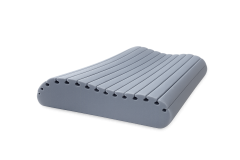Travesseiro Nuvem Cervical de Espuma Viscoelástica com Design Curvo em Formato B – Suporte Ergonômico para Sono Confortável | BP Bedding