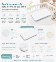 Travesseiro de espuma viscoelástica para bebé