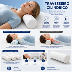 Travesseiro de espuma viscoelástica