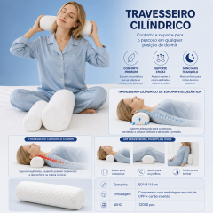 Travesseiro de espuma viscoelástica