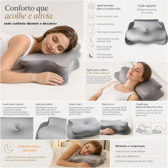 Travesseiro de espuma viscoelástica