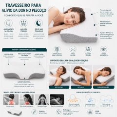 Travesseiro de espuma viscoelástica