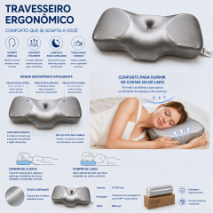 Travesseiro de espuma viscoelástica