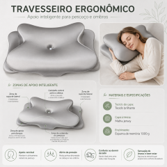 Travesseiro de espuma viscoelástica