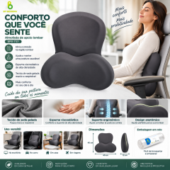 Almofada de apoio lombar