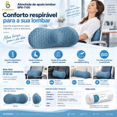 Almofada de apoio lombar