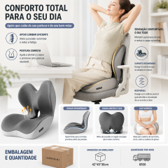Almofada de apoio lombar