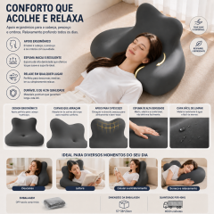 Almofada de apoio lombar