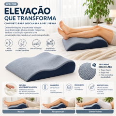 Travesseiro para pernas