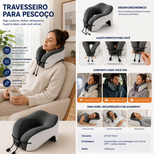Travesseiro cervical