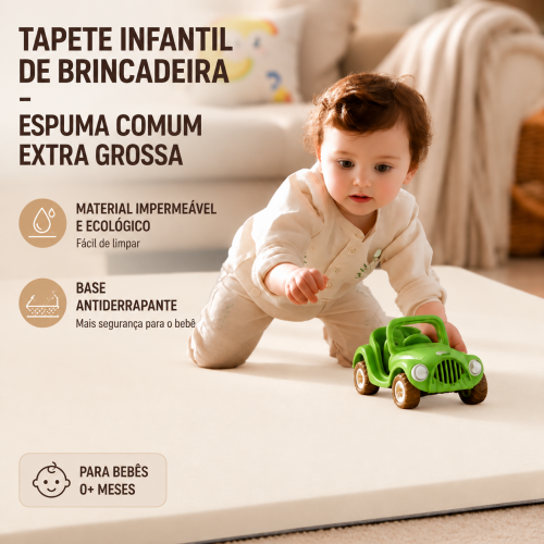 Tapete de espuma viscoelástica para brincar