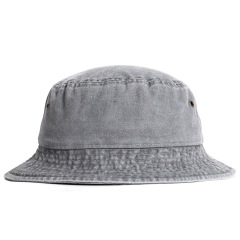 Wholesale Custom Denim Washed Cotton Twill Plain Fisherman Bucket Sun Hat for Men and Women | Sewingman