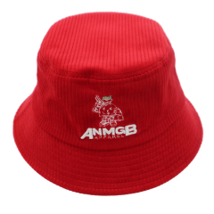 Custom Logo Embroidered Daily Cotton Corduroy Fitted Sun Protection Bucket Hat | Sewingman