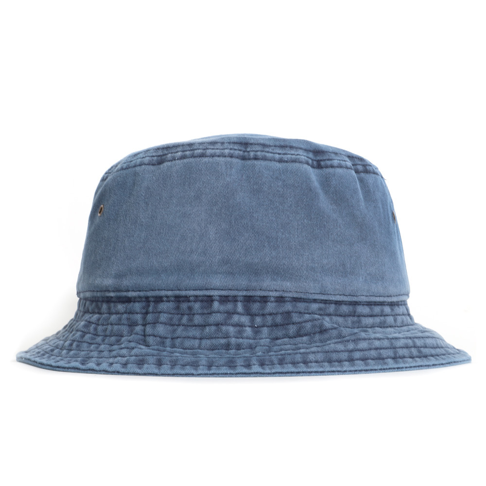 Wholesale Custom Denim Washed Cotton Twill Plain Fisherman Bucket Sun Hat for Men and Women | Sewingman