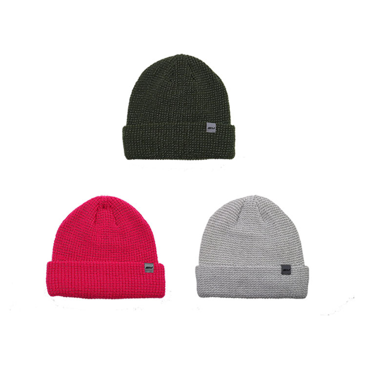 Reflective Winter Plain Beanie Hat with Fleece Lining | Sewingman