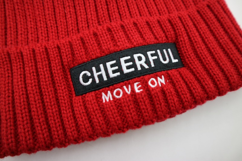 Promotional Custom Ribbed Knitted Embroidered Beanie High Quality Acrylic Hats Unisex for Men and Women | Sewingman