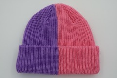 Winter Womens Two Tone Designer Custom Fisherman Trawler Beanie Hats | Sewingman