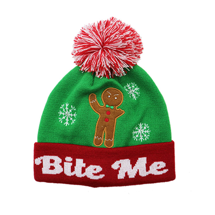 Wholesale High Quality Customized LED Christmas Hats With Lights | Sewingman
