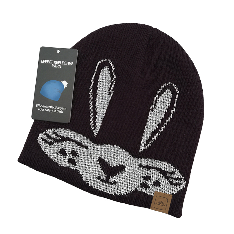 Reflective Knitted Beanie Kids