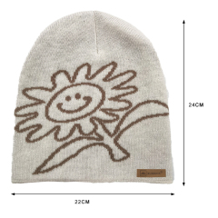 Femal woolen beanie